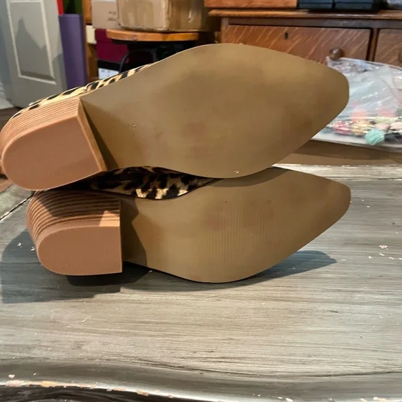 Corkys Leopard Print Over-the-Knee Boots - Brown/Tan - Picture 5 of 6